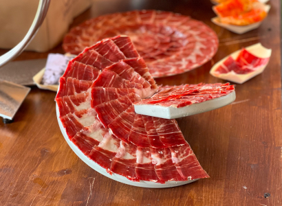 el arte de cortar jamón ibérico