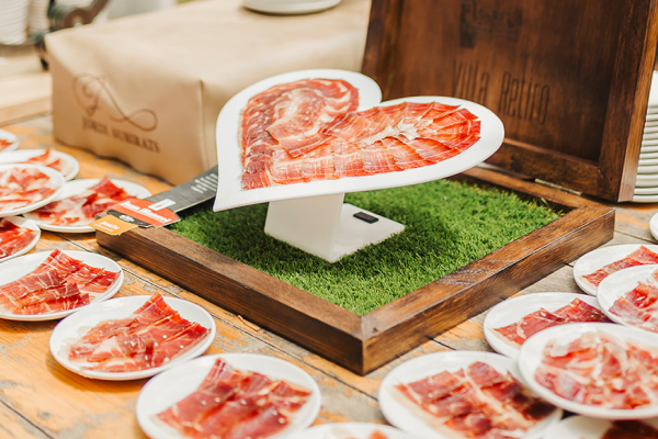 Servicios de cortador de jamón para eventos